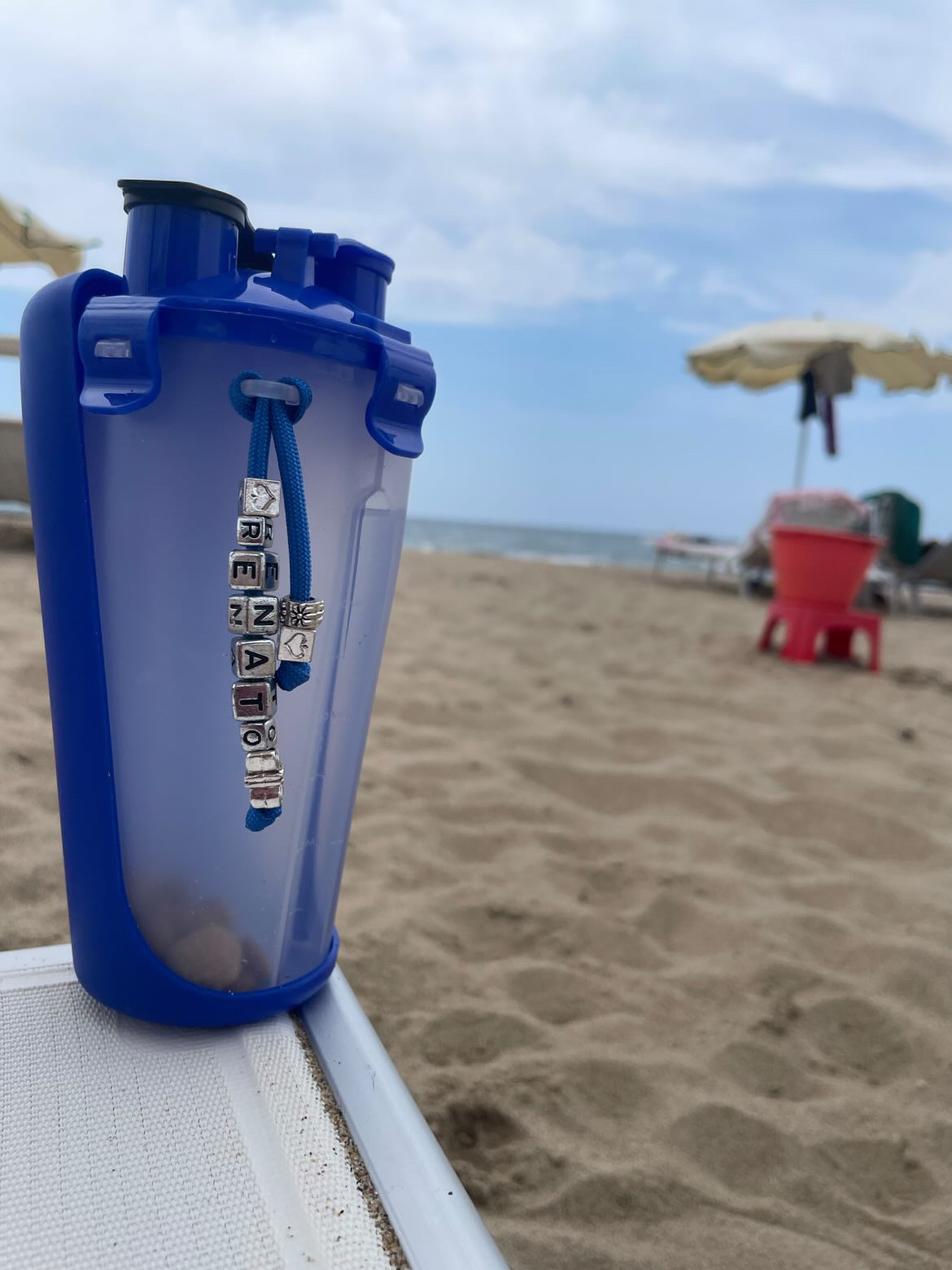 BORRACCIA DA VIAGGIO DUBLE ACQUA E CROCCHETTE