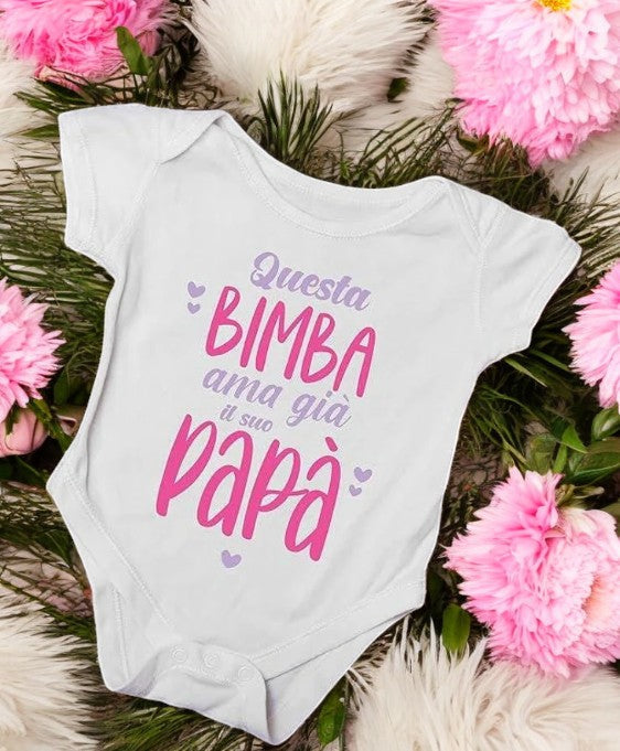 BODY SCRITTA NEONATO BAMBINO