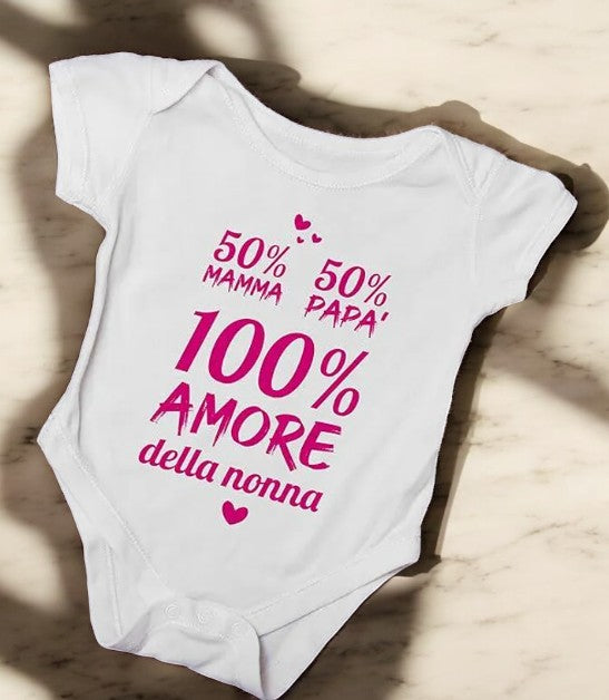 BODY SCRITTA NEONATO BAMBINO