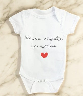 BODY SCRITTA NEONATO BAMBINO