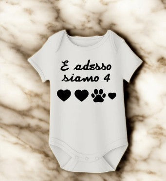 BODY SCRITTA NEONATO BAMBINO