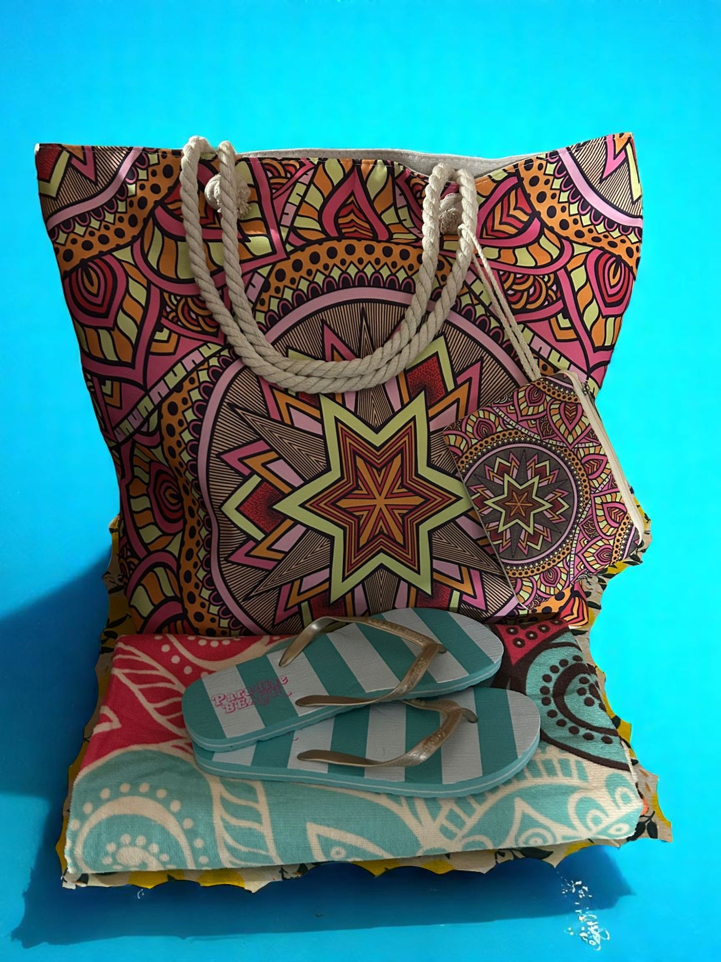 BORSA E FLIP FLOPS AJMAN