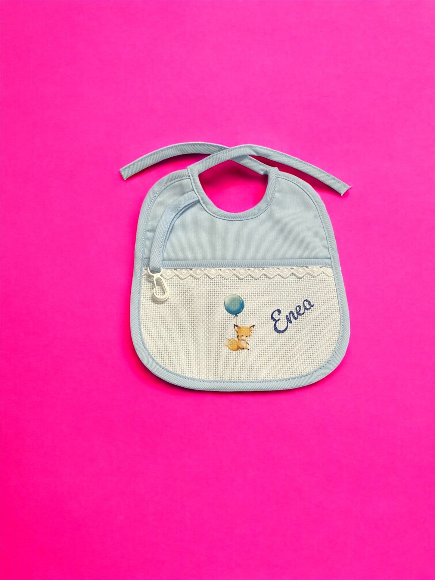 BAVETTE CON NOME E DISEGNO