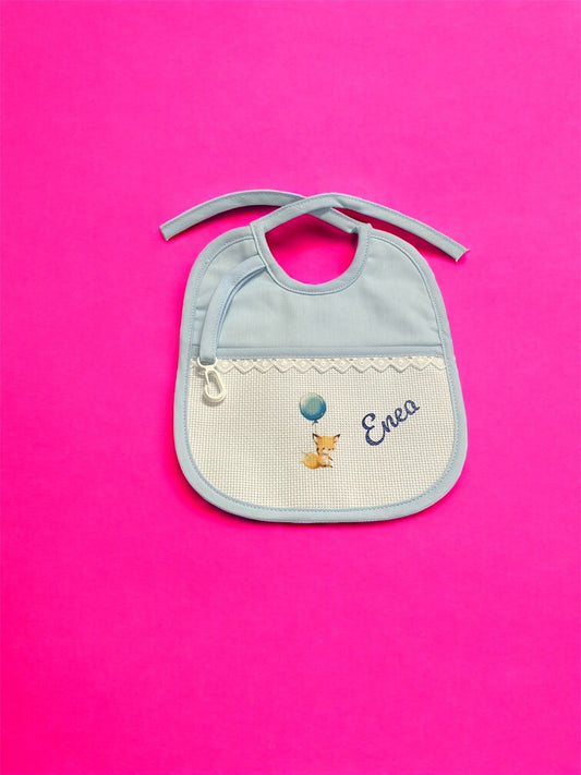 BAVETTE CON NOME E DISEGNO