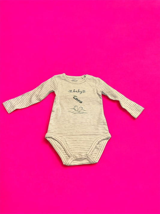 BODY SCRITTA E DISEGNO NEONATO BAMBINO