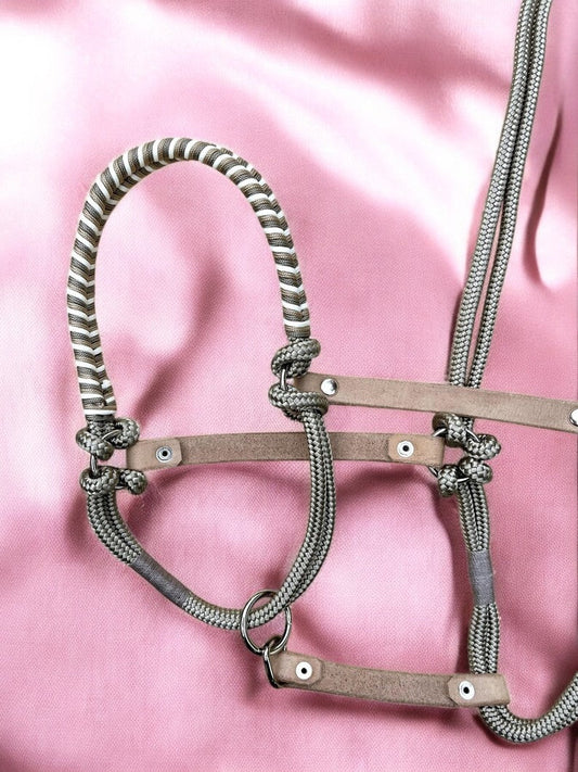 CAPEZZA IN PARACORD E CUOIO